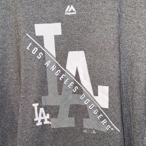 Majestic Charcoal LA Dodgers Tee XXL